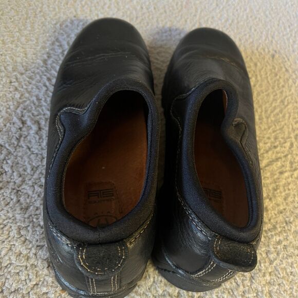 Ariat Clog Loafers Womens 7.5B Leather Slip On Round Toe Black 95901 - Picture 3 of 9